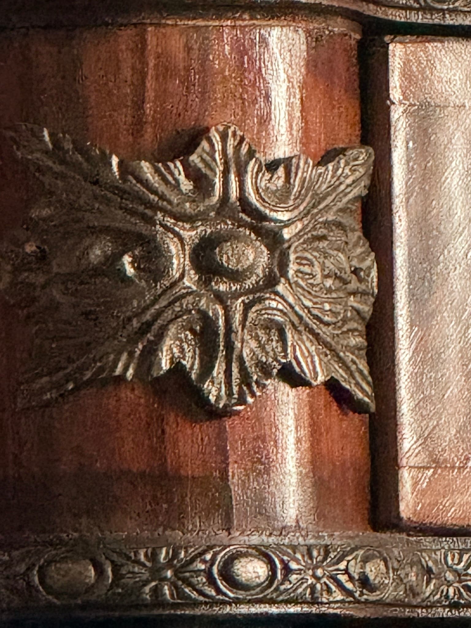 Bronze Hardware Detail