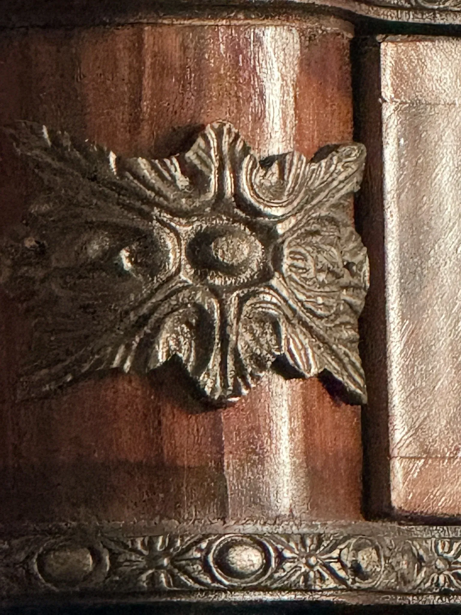 Bronze Hardware Detail